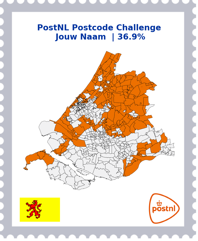 Ontdek jouw postcode kaart - Image 1